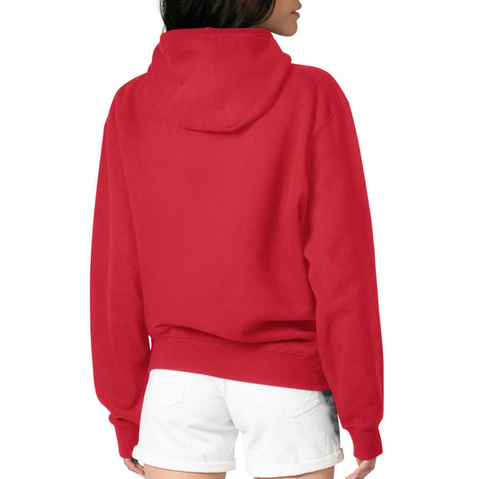 Tampa Bay Buccaneers Starter Women's Fireworks Fleece Pullover Hoodie - Red cheap