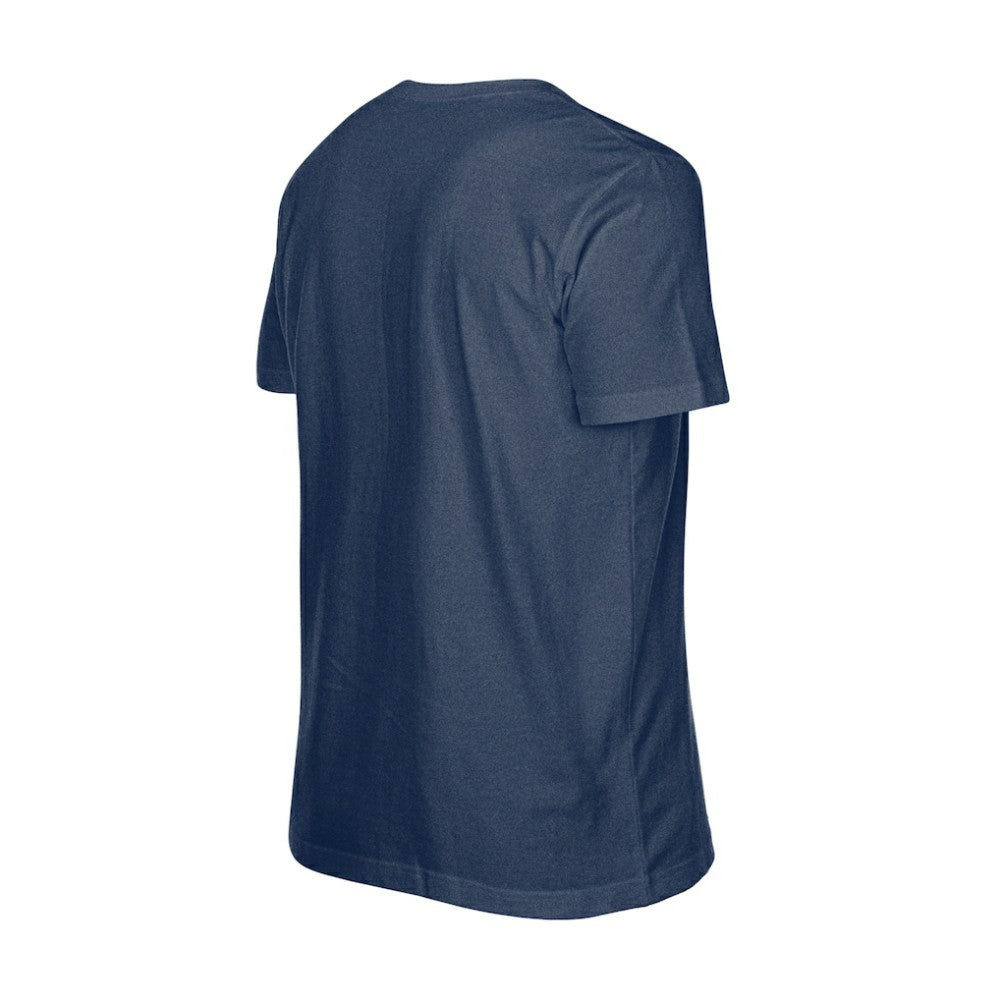 Chicago Cubs Oversized Throwback Distressed T-Shirt - Navy | New Era