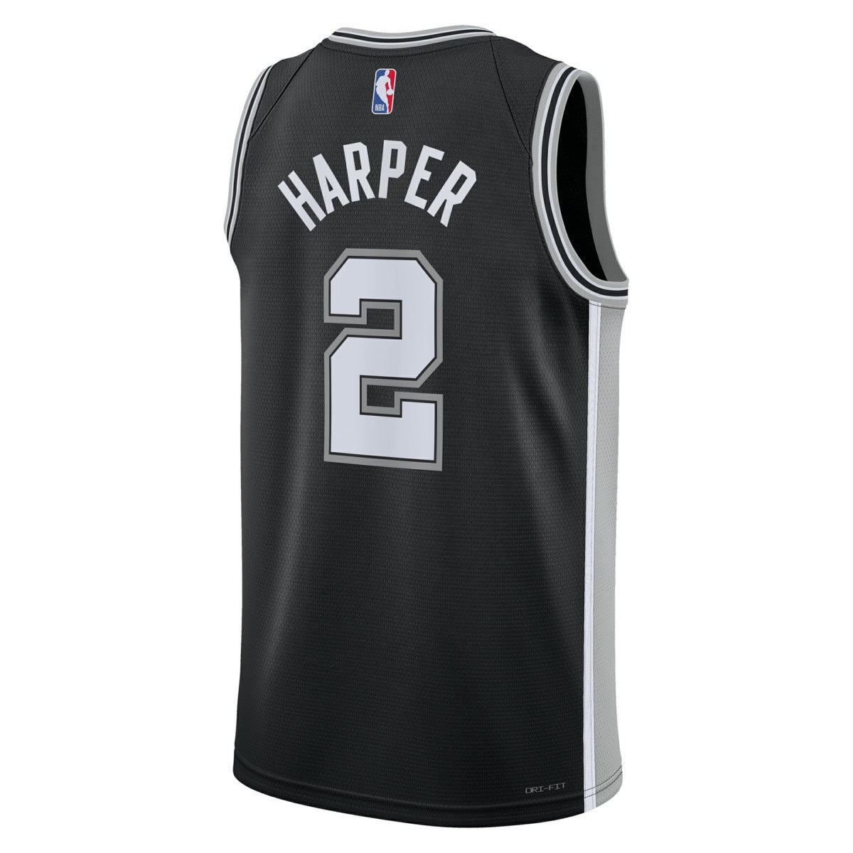 Dylan Harper San Antonio Spurs Unisex 2025 NBA Draft First Round Pick Swingman Jersey - Icon Edition - Black | Nike outlet