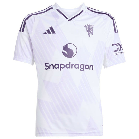Bruno Fernandes Manchester United Youth 2025/26 Away Replica Player Jersey - White | Adidas online