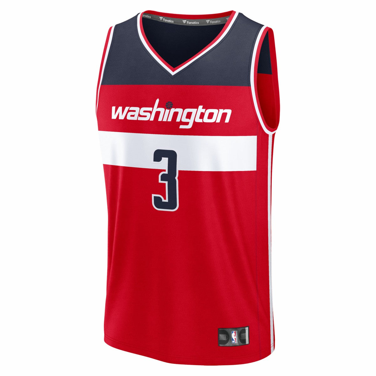CJ McCollum Washington Wizards Fast Break Replica Player Jersey - Icon Edition - Red | Fanatics online