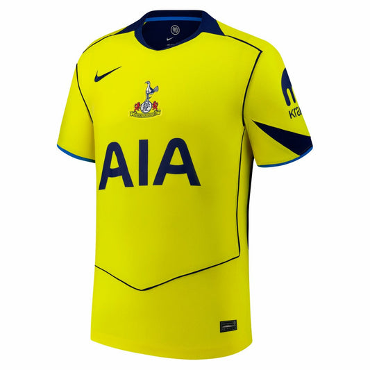 Tottenham Hotspur 2025/26 Third Replica Custom Jersey - Yellow | Nike sale