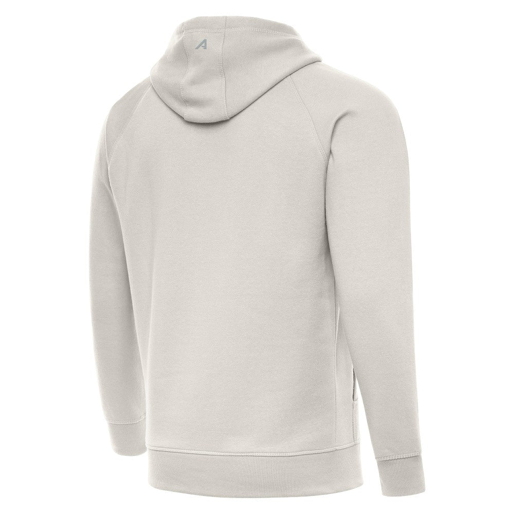 New York Mets Antigua Victory Pullover Hoodie - Cream