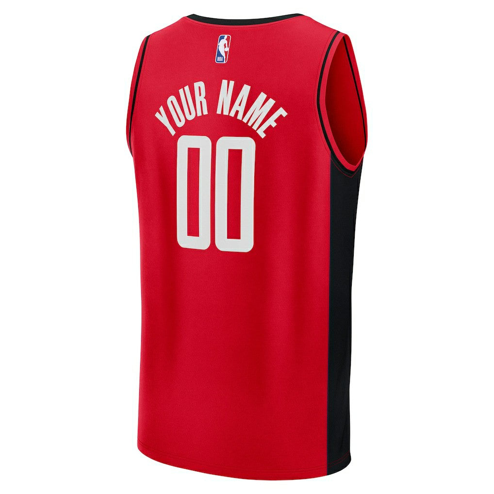 Houston Rockets Fast Break Custom Jersey - Icon Edition - Red | Fanatics sale