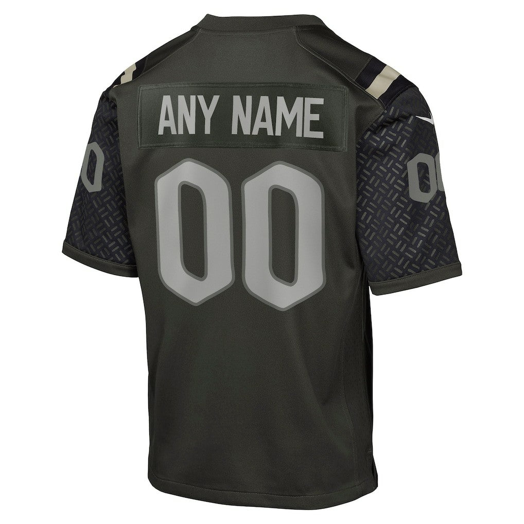 New York Jets Youth 2025 Rivalries Collection Custom Game Jersey - Gotham Green | Nike sale