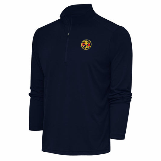 Club America Antigua Statement Quarter-Zip Pullover - Navy outlet