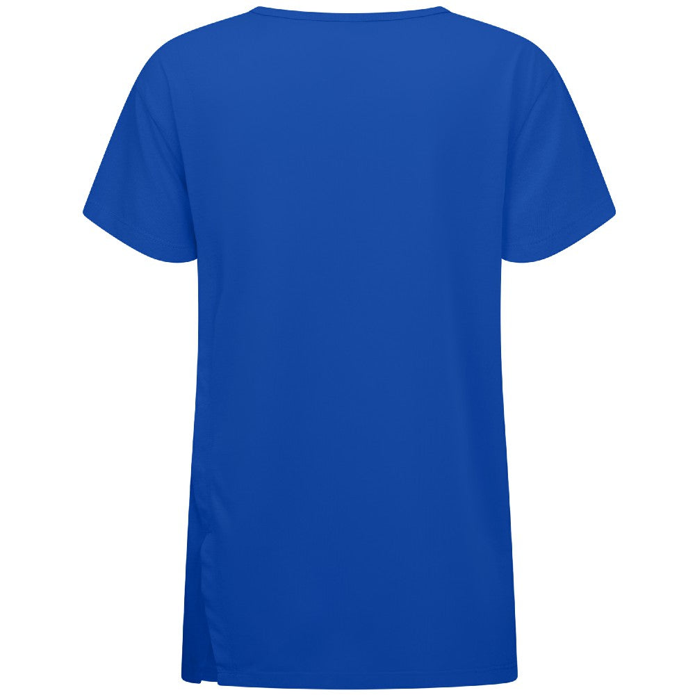 Kansas City Royals Levelwear Women's Influx Sizzle T-Shirt - Royal