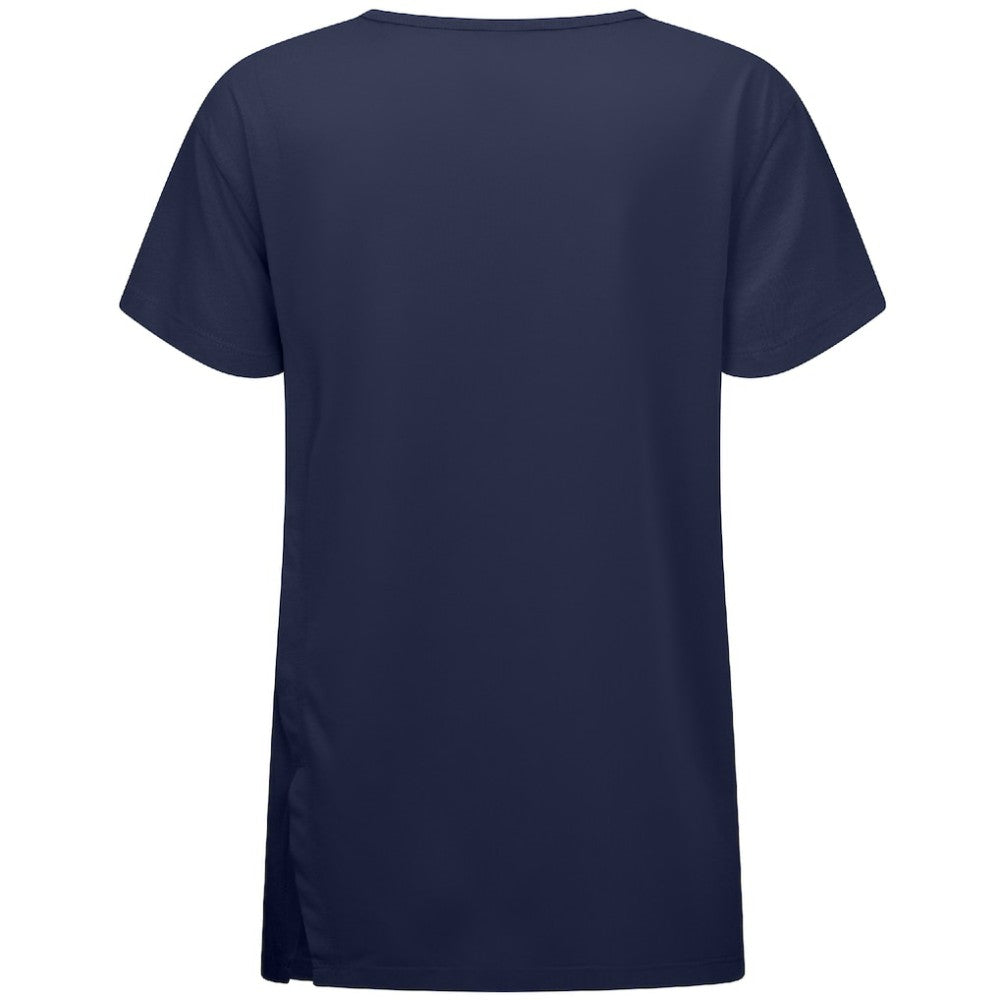 Tampa Bay Rays Levelwear Women's Influx Banner Arch T-Shirt - Navy