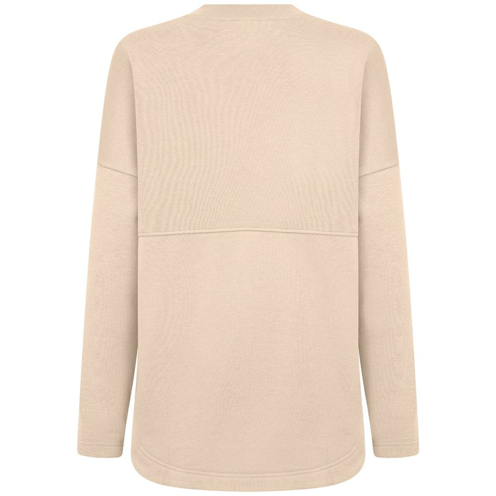 Miami Marlins Levelwear Women's Oversized Beaudry Sizzle Top - Khaki
