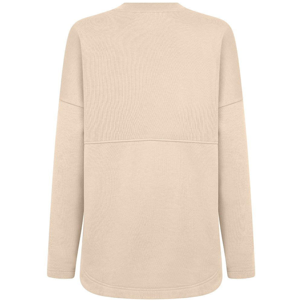 Kansas City Royals Levelwear Women's Oversized Beaudry Sizzle Top - Khaki
