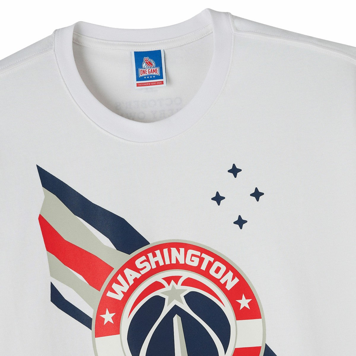 Washington Wizards OVO x NBA Heavyweight T-Shirt - White outlet