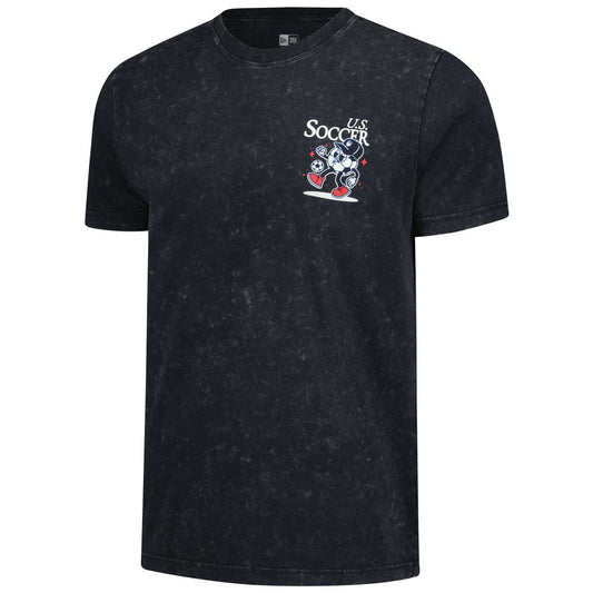 USMNT New Era Old School Sport Washed T-Shirt - Navy | New Era cheap