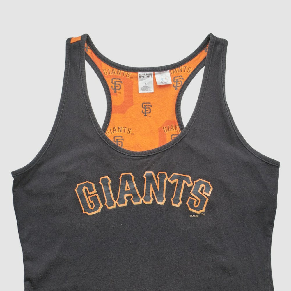 San Francisco Giants 2000s Tank - Black Vintage
