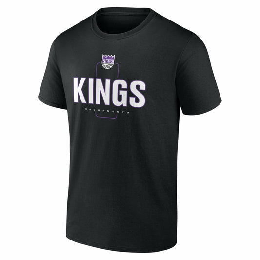 Sacramento Kings Center Court Name & Number Custom T-Shirt - Black sale