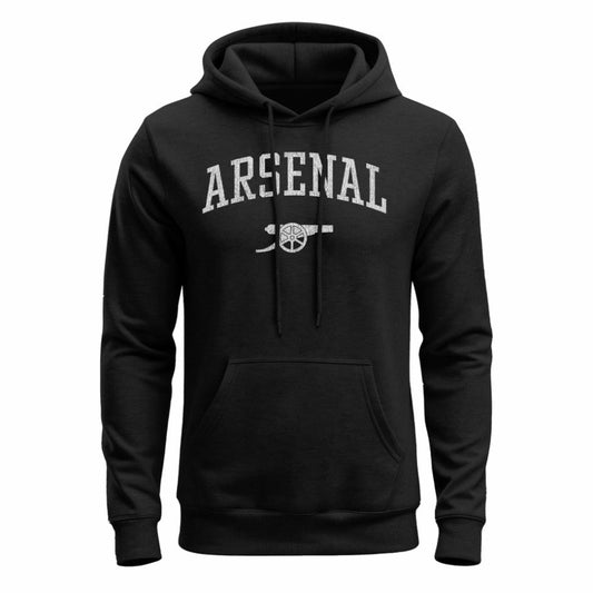 Arsenal 1863FC Athletic Wordmark Fleece Hoodie - Black shop