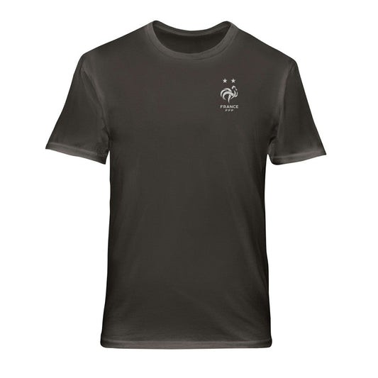 France National Team 1863FC Wordmark Cotton T-Shirt - Gray online