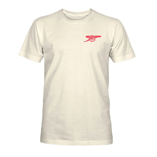 Arsenal 1863FC Emblem Heavyweight T-Shirt - Cream shop