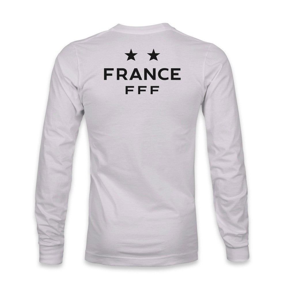 France National Team 1863FC Platinum Touch Long Sleeve T-Shirt - Gray discount