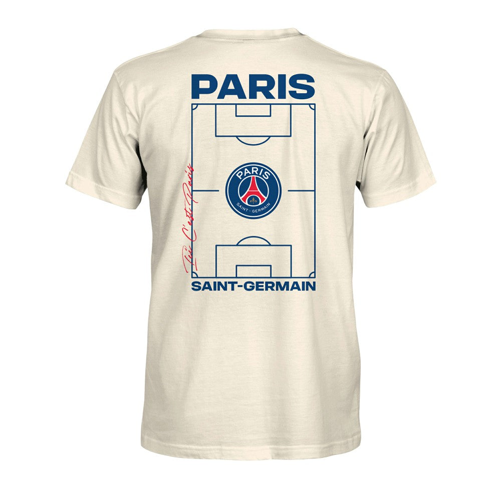 Paris Saint-Germain 1863FC Own the Pitch Heavyweight T-Shirt - Cream shop