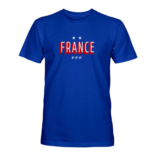France National Team 1863FC 3D France T-Shirt - Blue on sale
