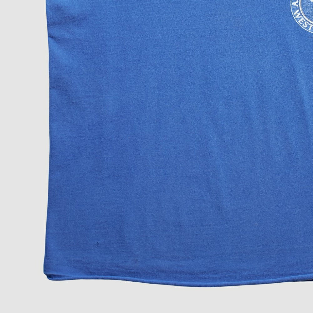 Texas Rangers Lee Apparel 2000s T-Shirt - Blue Vintage