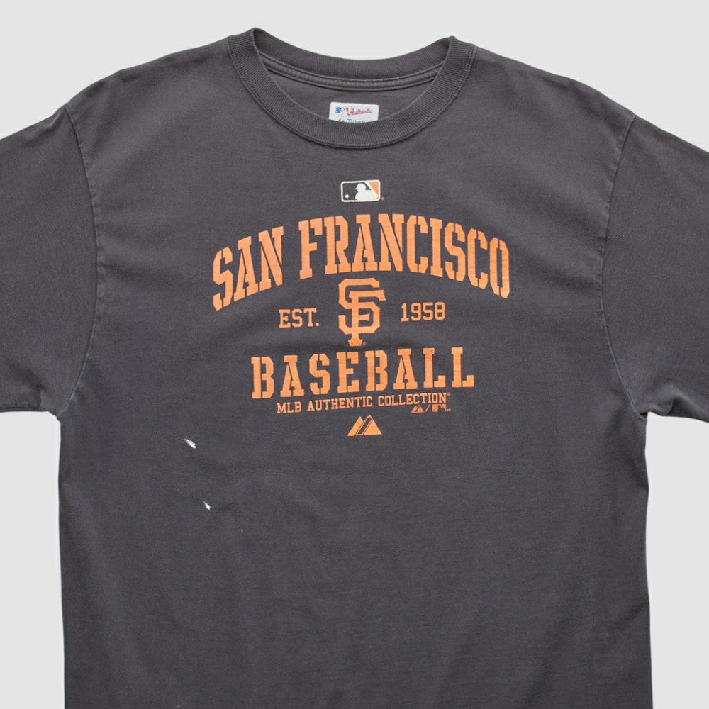 San Francisco Giants 2010 T-shirt - Charcoal Vintage