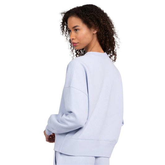 Los Angeles Lakers Starter Women's Pastel Boxy Sweatshirt - Light Blue shop