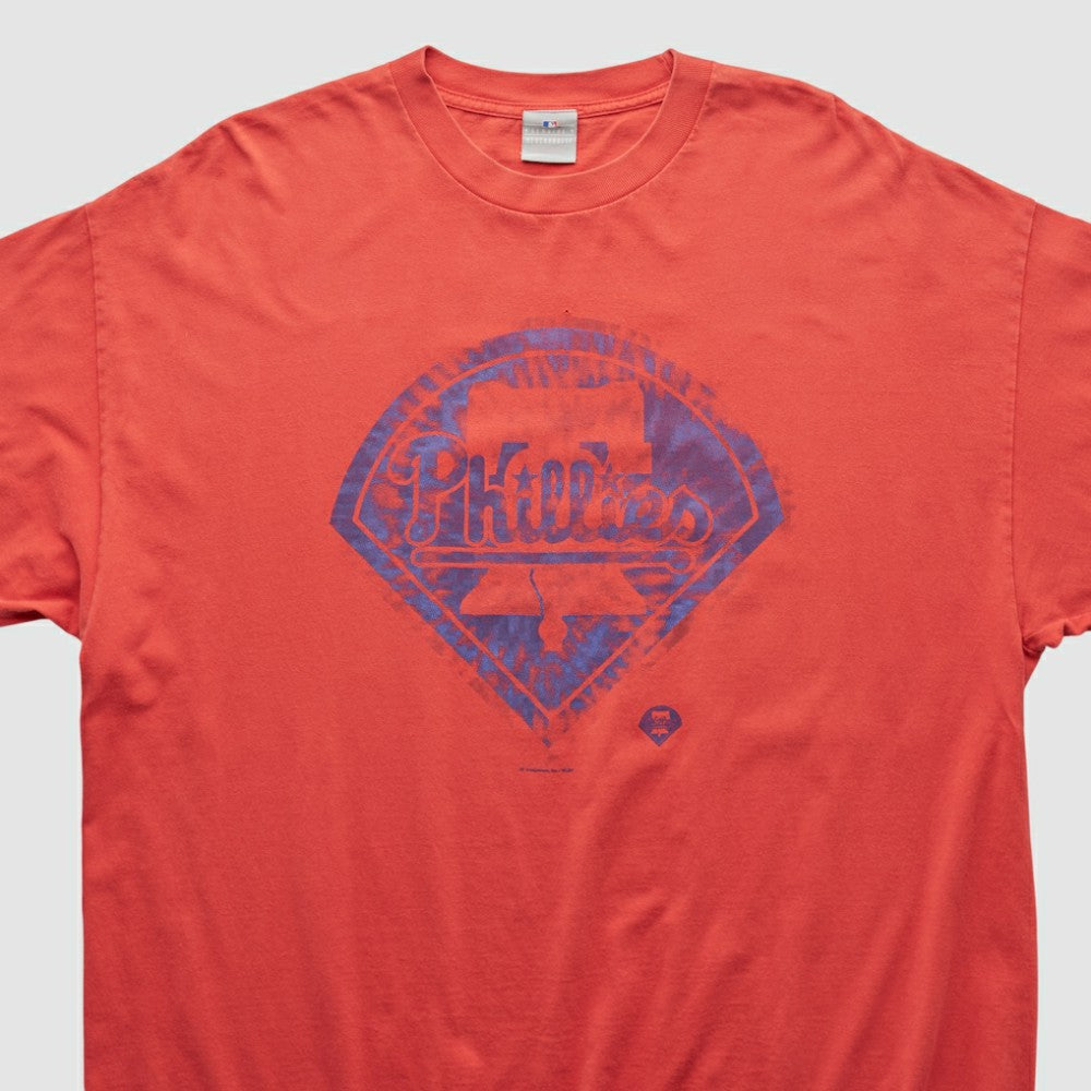 Philadelphia Phillies Genuine Merchandise 2000s T-shirt - Red Vintage