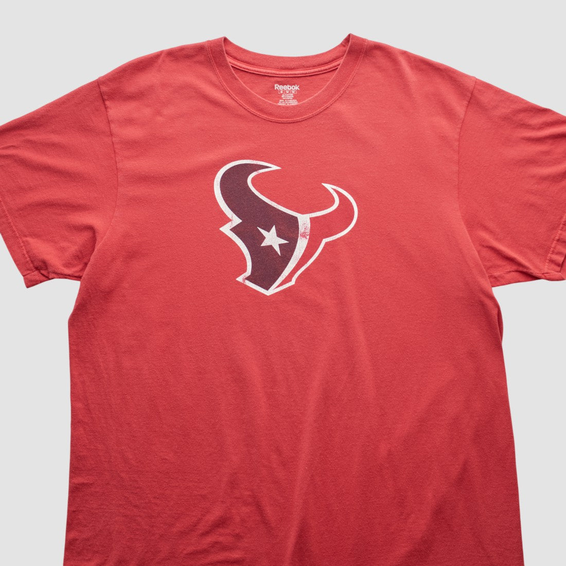Houston Texans Reebok 2000s T-shirt - Red Vintage sale