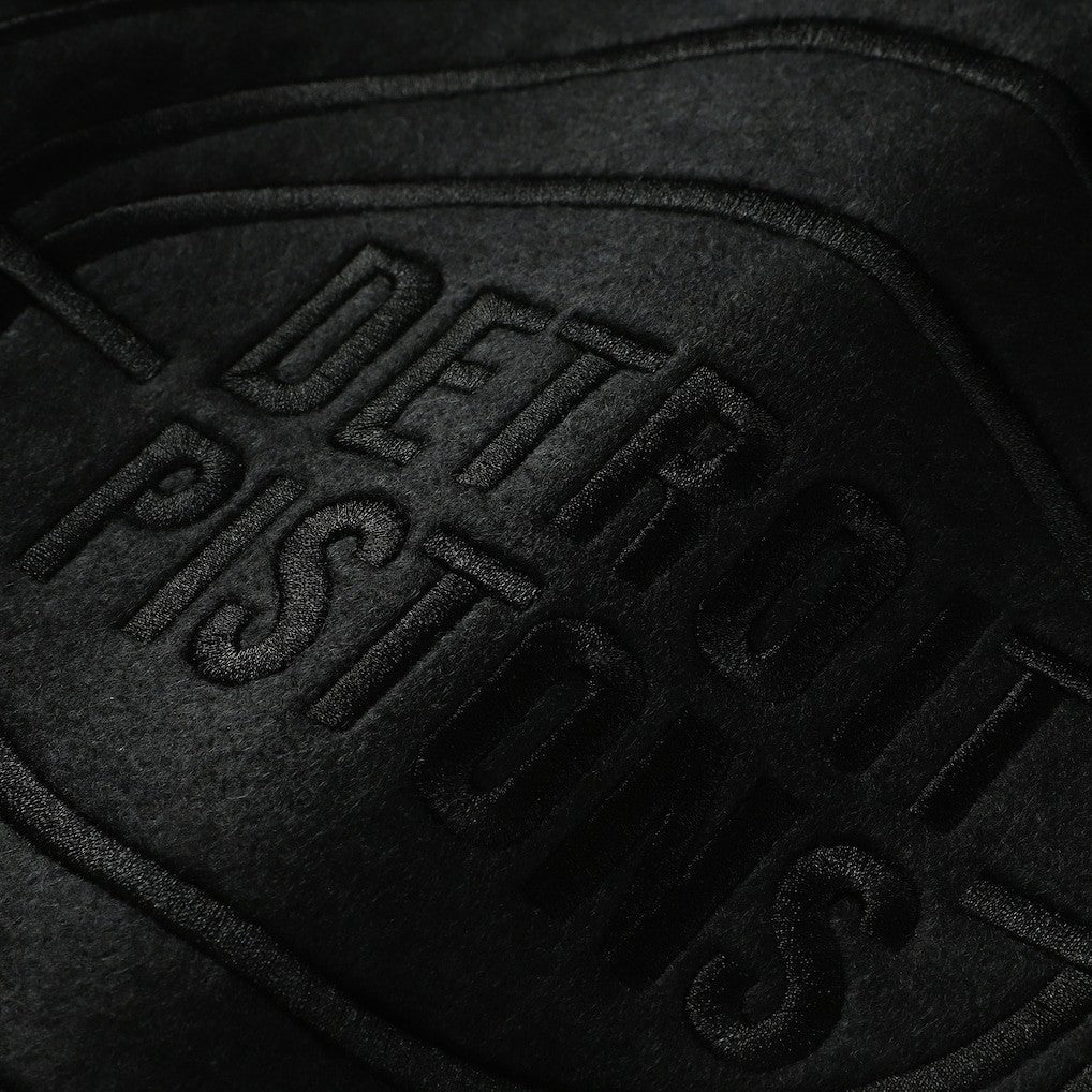 Detroit Pistons Women's Phantom Cropped T-Shirt sale - Black | Mitchell & Ness discount