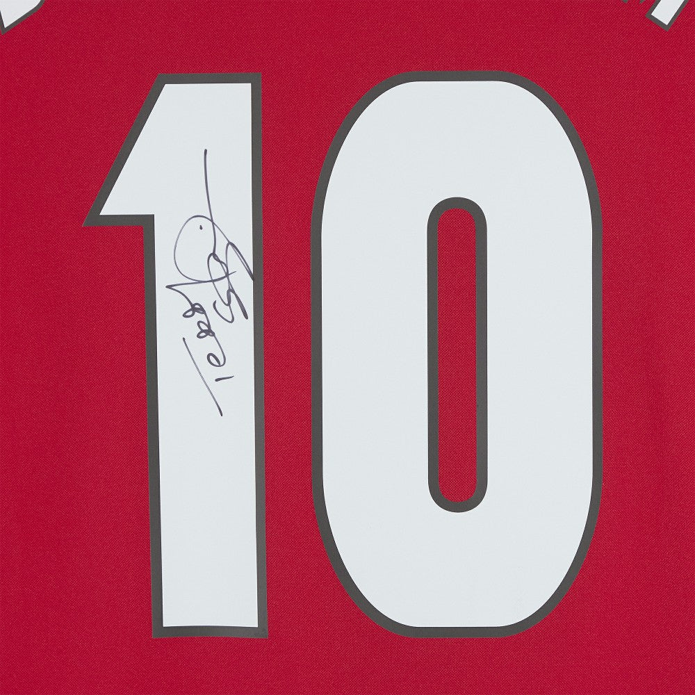 Teddy Sheringham Manchester United Autographed 1999 Red UEFA Champions League Home Jersey - Icons | Adidas discount