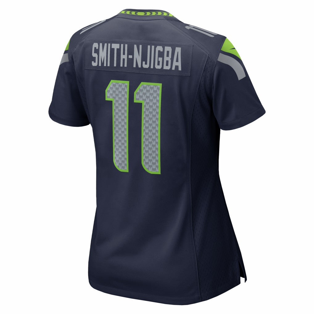 Jaxon Smith-Njigba Seattle Seahawks Women's Super Bowl LX Patch Game Jersey - College Navy | Nike outlet