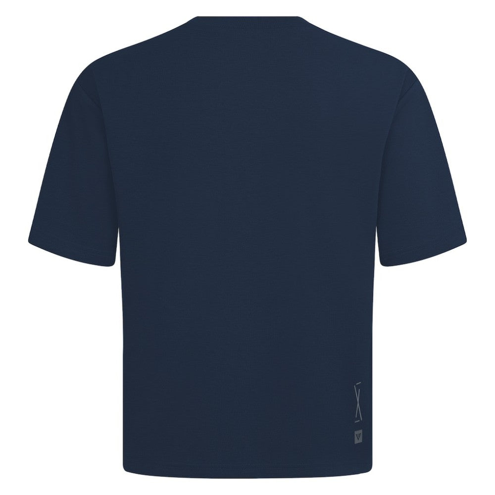 USMNT Levelwear Luxe Signature Knit Timeline T-Shirt - Navy sale