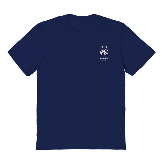 France National Team Vive La Fete Women's Impressions Artwork Fitted T-Shirt - Navy online