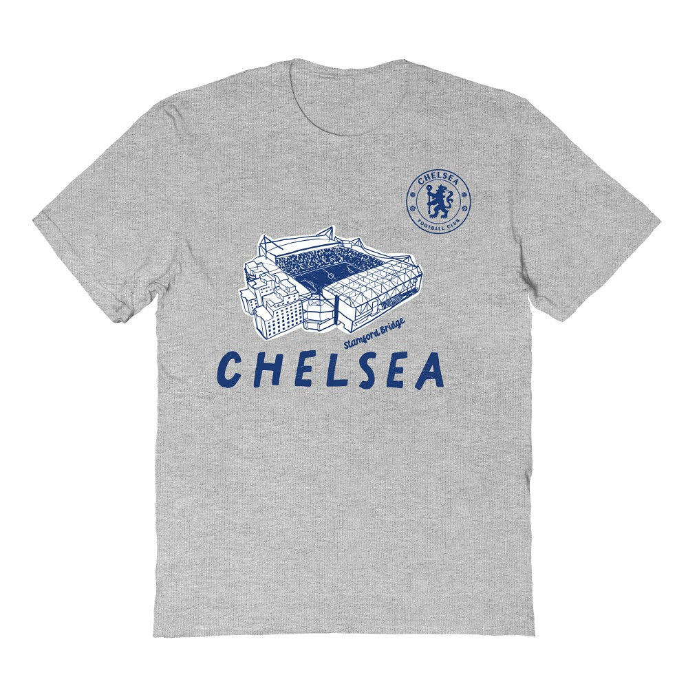 Chelsea Vive La Fete Youth Chilena Style T-Shirt - Gray online