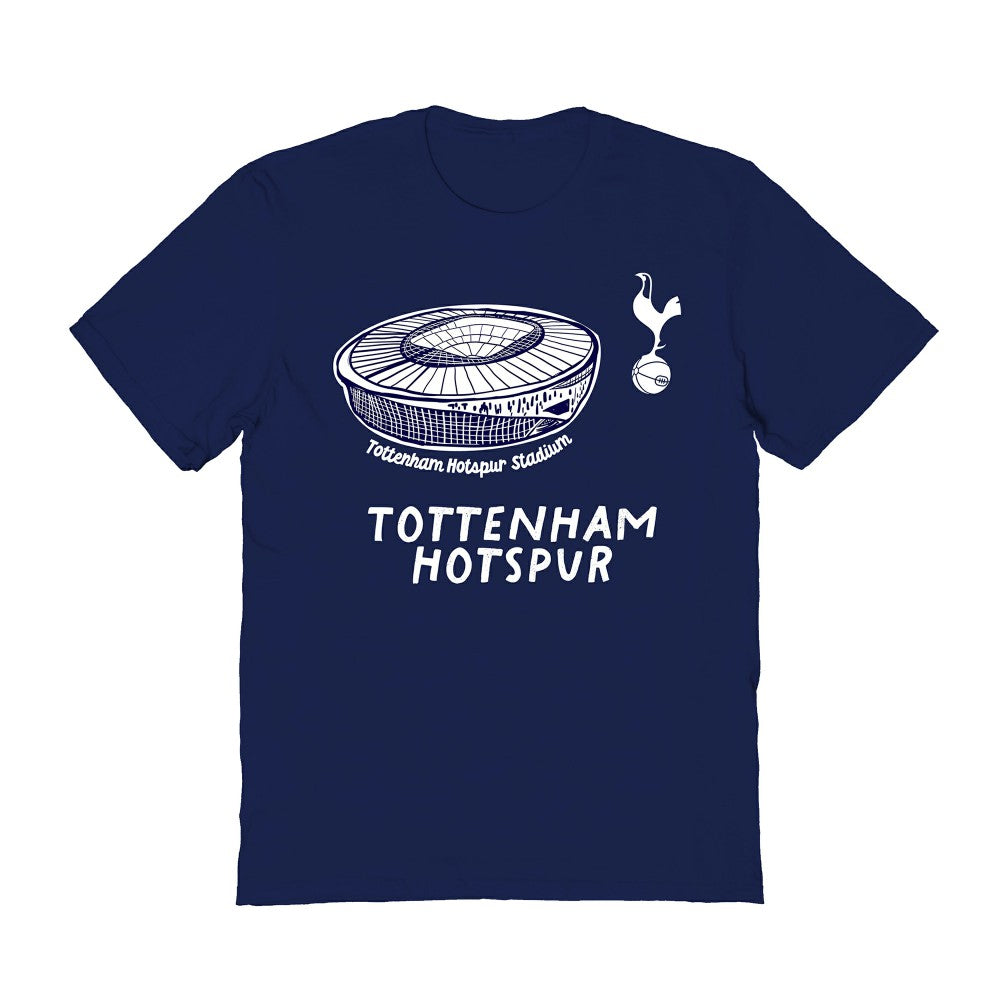 Tottenham Hotspur Vive La Fete Women's Stadium Style T-Shirt - Navy cheap
