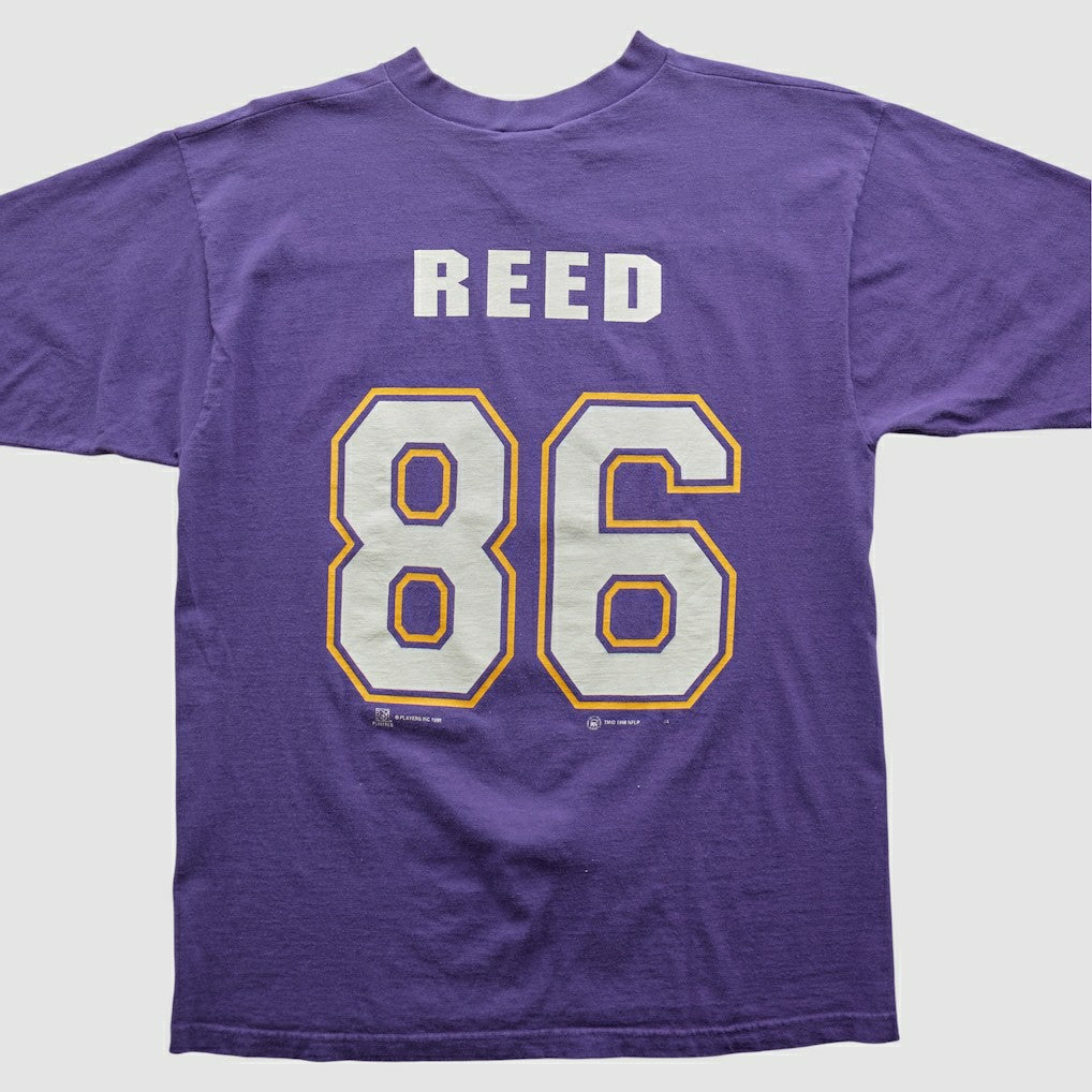 Minnesota Vikings Sport Attack 90s T-shirt - Purple Vintage discount
