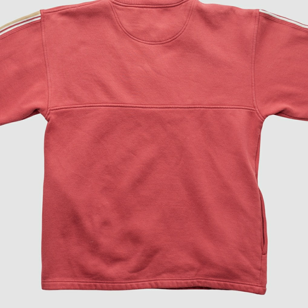 San Francisco 49ers NFL 2000s 1/4 Zip Sweatshirt - Red Vintage on sale