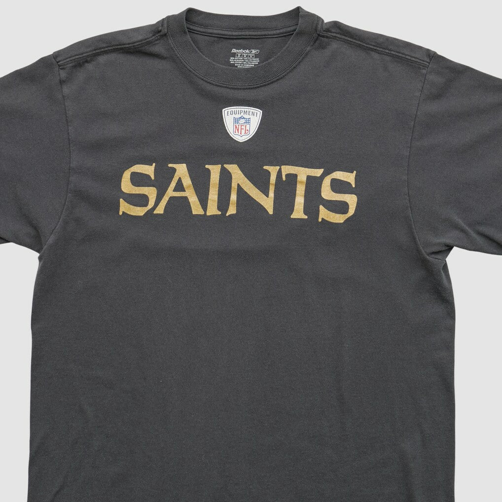 New Orleans Saints Reebok 2000s T-shirt - Charcoal Vintage outlet