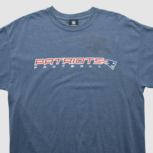 New England Patriots NFL 2010s T-shirt - Blue Vintage discount