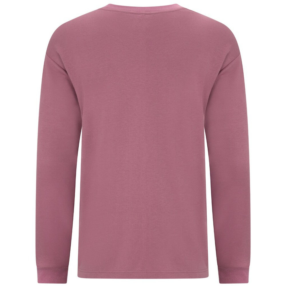 Washington Nationals Levelwear Bridal Rose Luxe Signature Long Sleeve T-Shirt - Pink