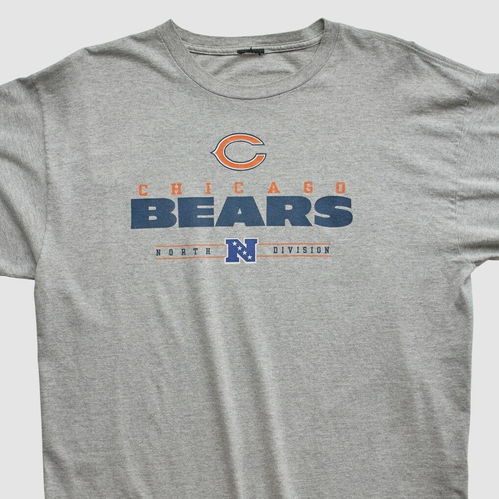 Chicago Bears 2010s Long Sleeve T-shirt - Heather Gray Vintage discount