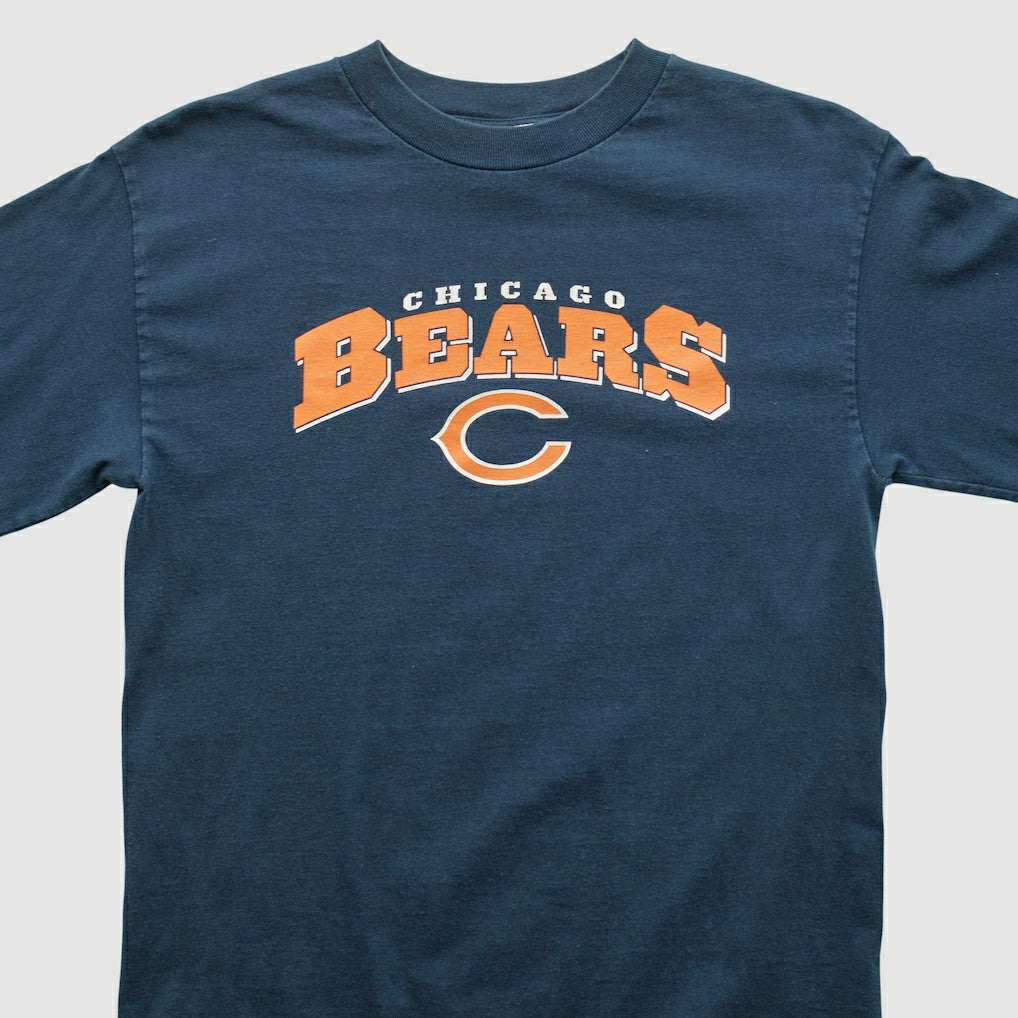 Chicago Bears NFL 2000s Long Sleeve T-shirt - Navy Vintage cheap