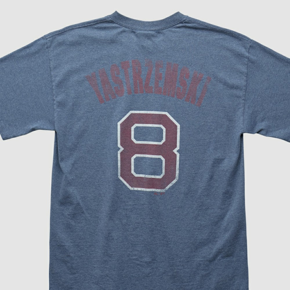 Boston Red Sox Majestic 2000s T-shirt - Blue Vintage