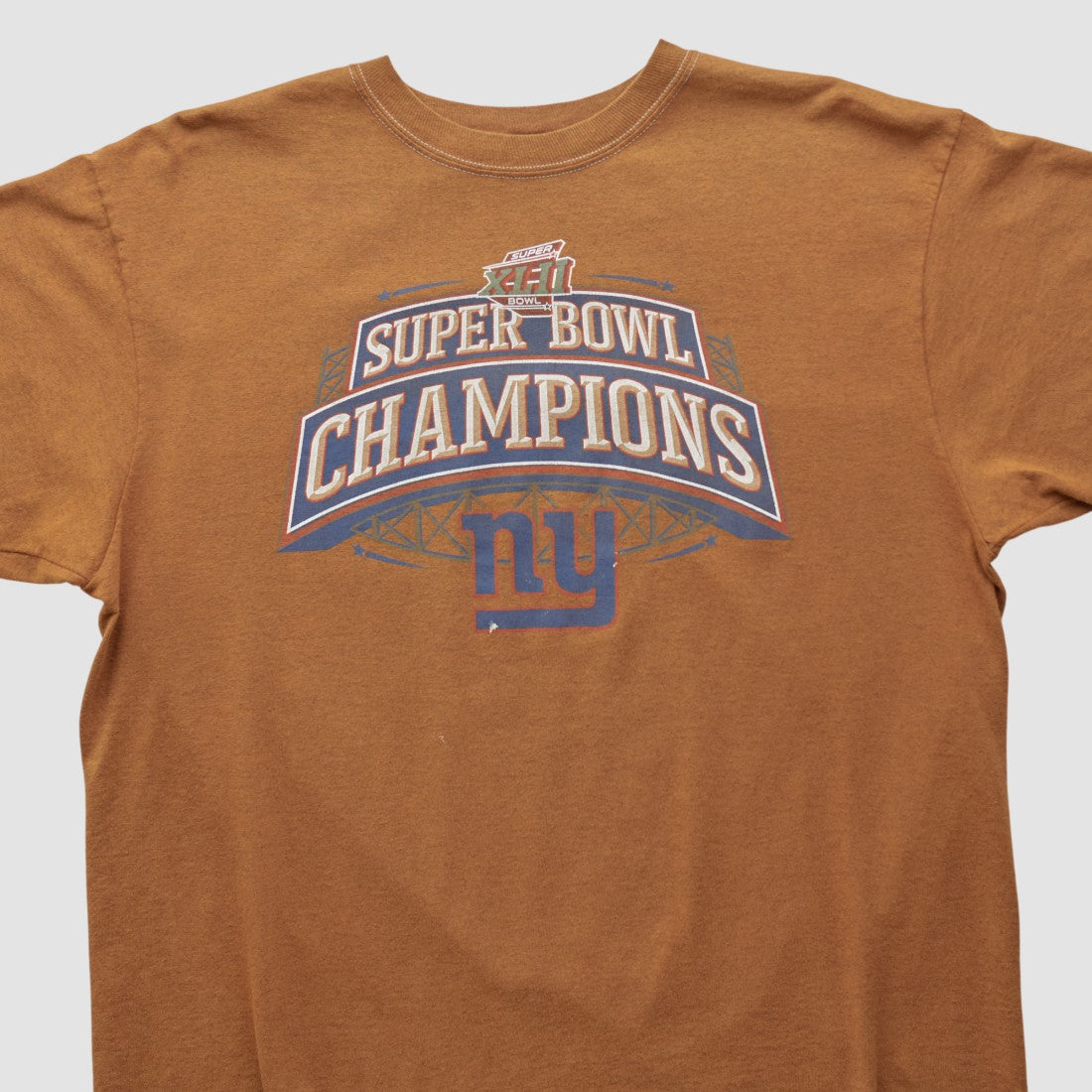 Super Bowl Reebok 2008 T-shirt - Clay Vintage discount