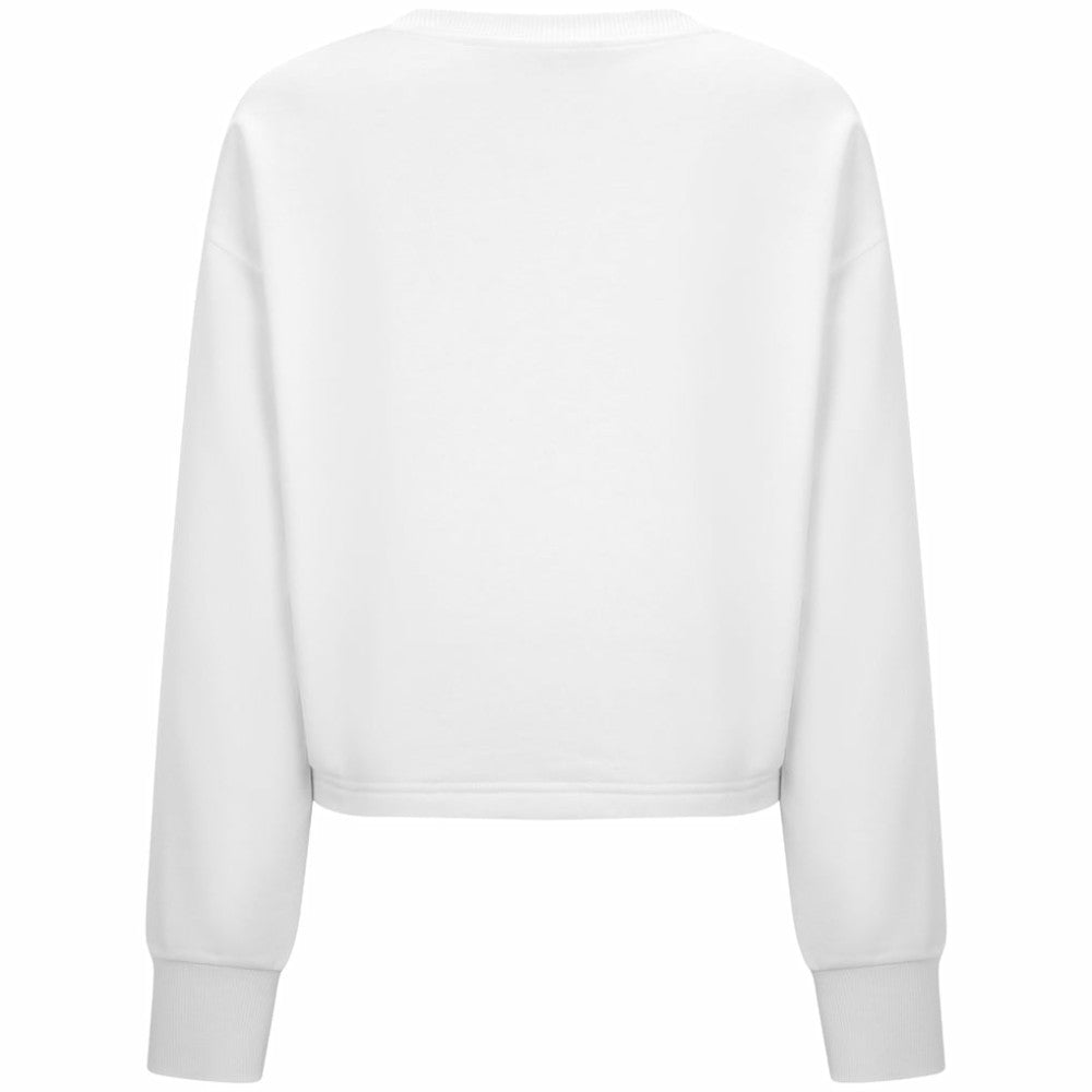 Texas Rangers Levelwear Women's Judd Cornerstone Cropped Sweatshirt - White