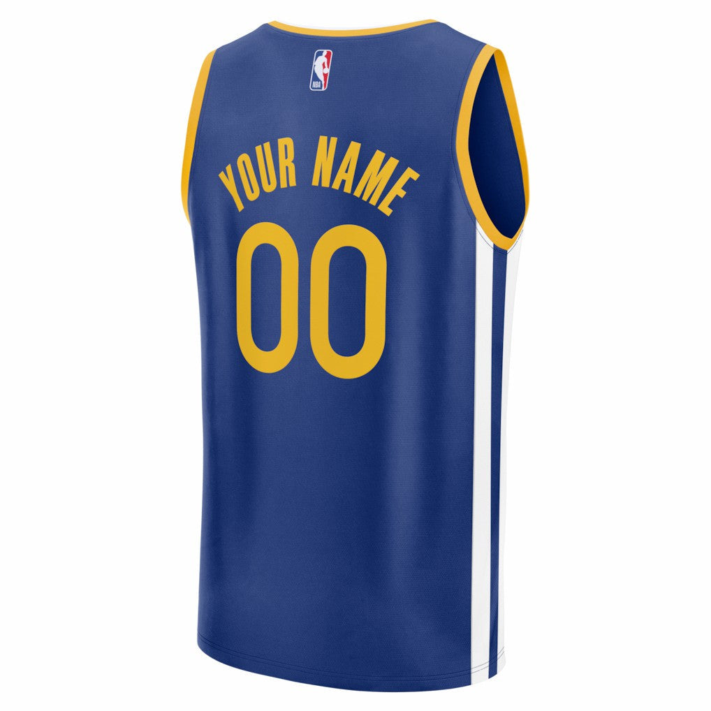 Golden State Warriors Fast Break Custom Jersey sale - Icon Editi- Royal | Fanatics sale