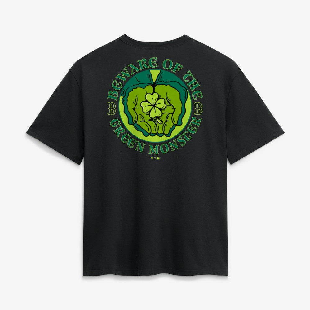 Boston Red Sox Women's Beware of the Green Monster T-Shirt - Black