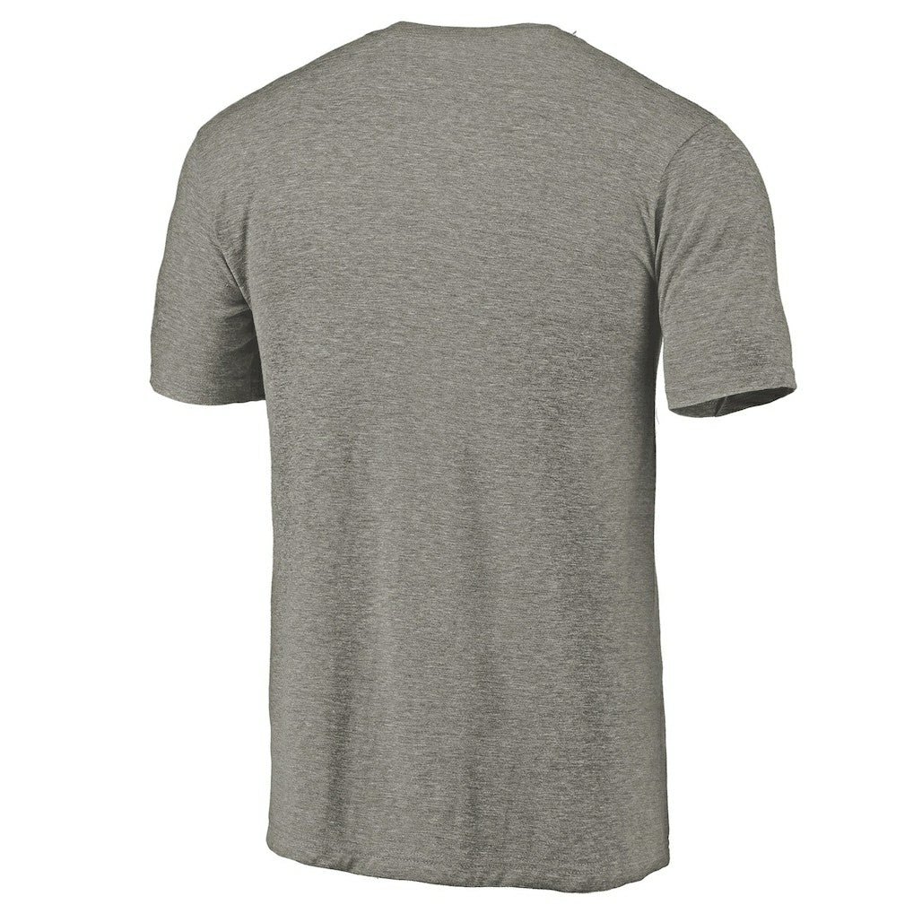 Charlotte Hornets Distressed Team Logo Tri-Blend T-Shirt - Heather Gray outlet