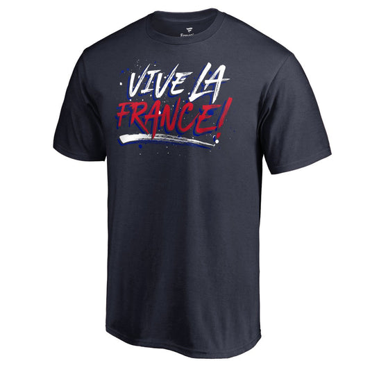 France Vive Le France T-Shirt - Navy for sale
